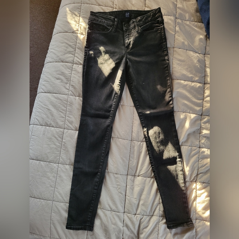 Gap Black Legging Skinny Jeans 27